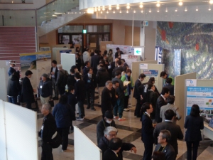 활기찬 사업자 부스